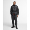 Black Barbour Mens Offshore Quilted Jacket On Model