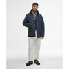 Navy Barbour Mens Modern Bedale Quilted Jacket ON Model