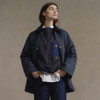 Navy/Dress Tartan Barbour Womens Aldburgh Quilted Jacket Lifestlye