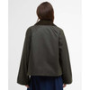 Archive Olive/Ancient Tartan Barbour Womens Kearton Wax Jacket Back
