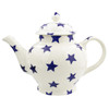 Emma Bridgewater Blue Star 4 Mug Teapot