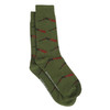 Green Albert and Maurice Mens Gun Socks