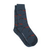 Navy Albert and Maurice Mens Gun Socks