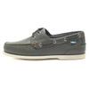 Dark Grey Chatham Mens Crew G2 Deck Shoe Side