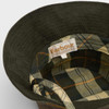 inside Barbour Womens Brackley Wax Bucket Hat