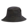 front Barbour Womens Scarlet Tartan Bucket Hat