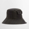 back Barbour Womens Scarlet Tartan Bucket Hat