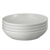 Denby Dove Grey 4 Piece Pasta Bowl Set