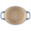 Le Creuset Signature Cast Iron Oval Casserole 29cm Lapis Interior