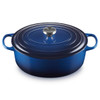 Le Creuset Signature Cast Iron Oval Casserole 31cm Lapis