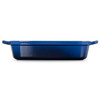 Le Creuset Signature Cast Iron Roaster 33cm Lapis Side View