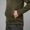 Pine Green Seeland Mens Elliot Fleece Jacket Pockets