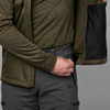 Pine Green Seeland Mens Elliot Fleece Jacket Interior