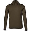 Pine Green Seeland Mens Power Fleece Jacket Back