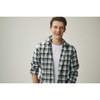 Olive Barbour Mens Harwood Gingham Tailored Shirt lifestyle