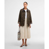 Beech/Dress Barbour Womens Argill Wax Jacket model