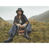 Barbour Womens Asker Denim Bucket Hat lifestyle