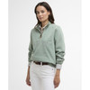 Blue Sage Cynthia Half Zip Sweatshirt front