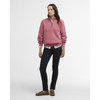 Wildberry Cynthia Half Zip Sweatshirt model