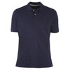 Albert and Maurice Mens Classic Pique Polo Shirt Navy Blue