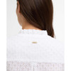 White Barbour Womens Cynthia Shirt Back Details