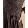 Brown Joules Womens Winter Nia Dress Detail