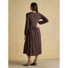 Brown Joules Womens Winter Nia Dress On model Rear