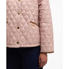 Gardenia/Dress/Beige Barbour Womens Icons Cropped Liddlesdale Quilted Jacket sleeve