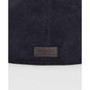 Navy Barbour Mens Bayfield Flat Cap detail