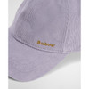 Heather Mist Barbour Womens Oakley Cord Cap brim
