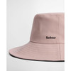Gardenia Barbour Womens Thorpe Showerproof Bucket Hat logo