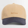 Navy Barbour Mens Langdale Cap front