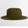 Dark Olive Barbour Longhall Bucket Hat flat