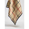 Beige Tattersall Barbour Mackworth Head/Neck Scarf detail