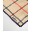 Beige Tattersall Barbour Mackworth Head/Neck Scarf logo