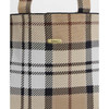 Rosewood Tartan Barbour Layla Tartan Shopper Bag logo