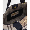 Rosewood Tartan Barbour Layla Tartan Mini Tote Bag inside