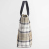 Rosewood Tartan Barbour Maisy Tartan Tote Bag side