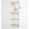 Silver Peony Check Barbour Gianna Head Scarf fold