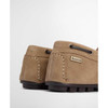 Taupe Suede Barbour Courage Driving Shoe heel