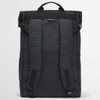 Navy Barbour Transport Foldover Backpack Bag back
