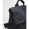 Navy Barbour Transport Foldover Backpack Bag flap