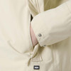 Cream Helly Hansen Womens Koster Rain Coat pocket