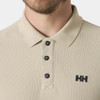 Khaki/Sand Helly Hansen Mens Driftline Polo collar