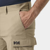 Pebble Helly Hansen Mens HH QD 11" Cargo Shorts pocket