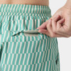 Dark Mint Offset Stripe AO Helly Hansen Mens Newport Trunks 4.5" POCKETS