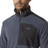 Apline Forest Helly Hansen Mens Daybreaker Block Microfleece Jacket collar