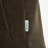 Dark Olive Schoffel Mens Berkeley 1/4 Zip Fleece Label