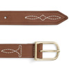 Fairfax & Favor Rockingham Belt tan suede details