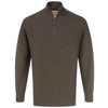 Beetle Green Schoffel Mens Porthleven 1/4 Zip Jumper